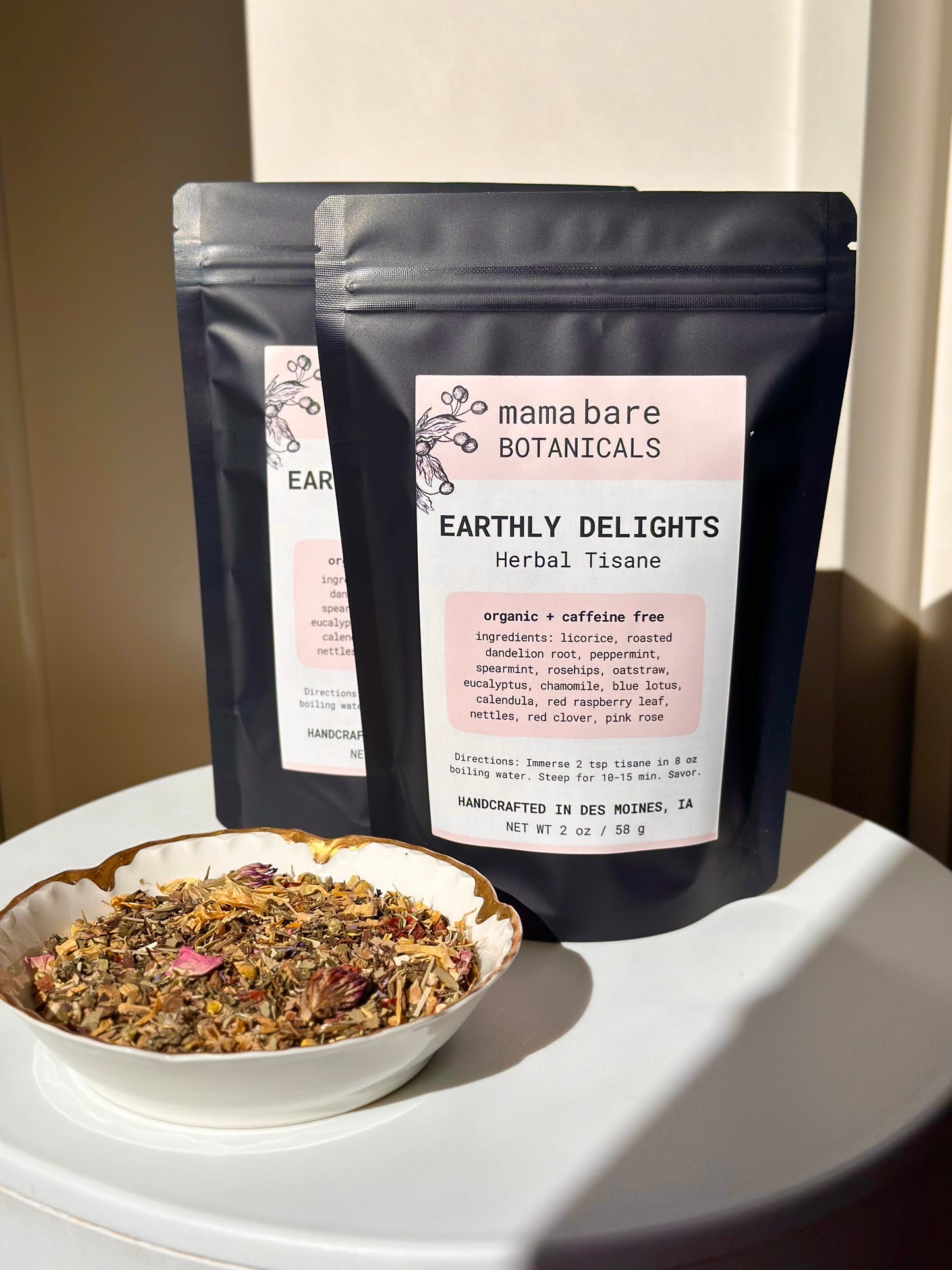 Earthly Delights Herbal Tisane